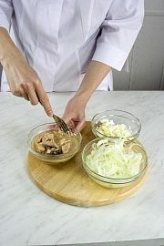 Приготовление блюда по рецепту - Расстегаи с лососем и рисом. Шаг 1