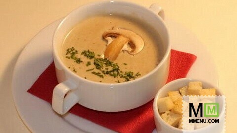 Сырный суп с шампиньонами (2)
