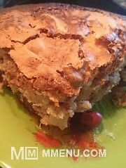 Приготовление блюда по рецепту - Пирог вишнёвый-яблочный. Шаг 6