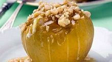 Рецепт - Яблоки печеные с медом и орехами (3)