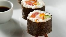 Рецепт - Кайсен футомаки (суши с морепродуктами)