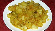 Рецепт - Тушеная картошка с грибами - рецепт от Виталий