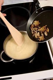 Приготовление блюда по рецепту - Язык под грибным соусом (2). Шаг 3