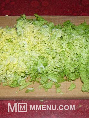 Приготовление блюда по рецепту - Простой салат из пекинской капусты. Шаг 1