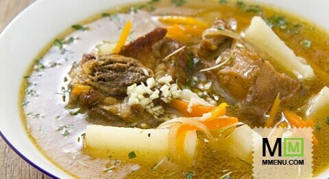 Суп с телятиной по старинному римскому рецепту