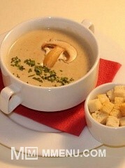 Приготовление блюда по рецепту - Сырный суп с шампиньонами (2). Шаг 15