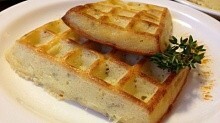 Рецепт - Бельгийские вафли с сыром (в духовке)