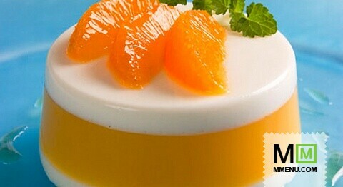 Десерт апельсиновый